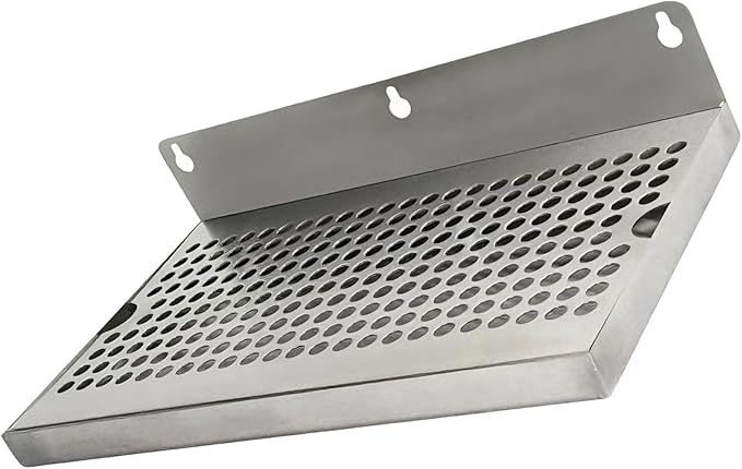 Sturdy Nonrust Steel Drip Tray for Wine Bottles Frying Pan Perfect for Cafes Restaurants and Household Accessory Tray