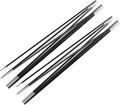 Tent Tarp Poles 3.96m Universal Fiberglass Replacement Tent Rods Adjustable Tent Poles Camping Awning Frame Kit Tent Poles Replacement for Outdoor Camping Support
