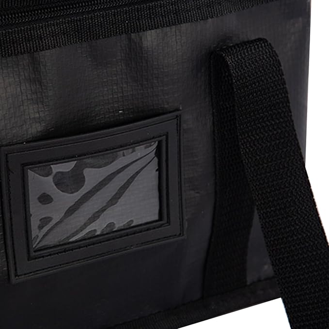 Insulated Delivery - Thermal Food Carrier for Catering Runs | Reusable Grocery Cooler with Heat Retention Lining &amp Leak Resistant Interior for Restaurant Orders Meal Prep Transport Picnic Trips