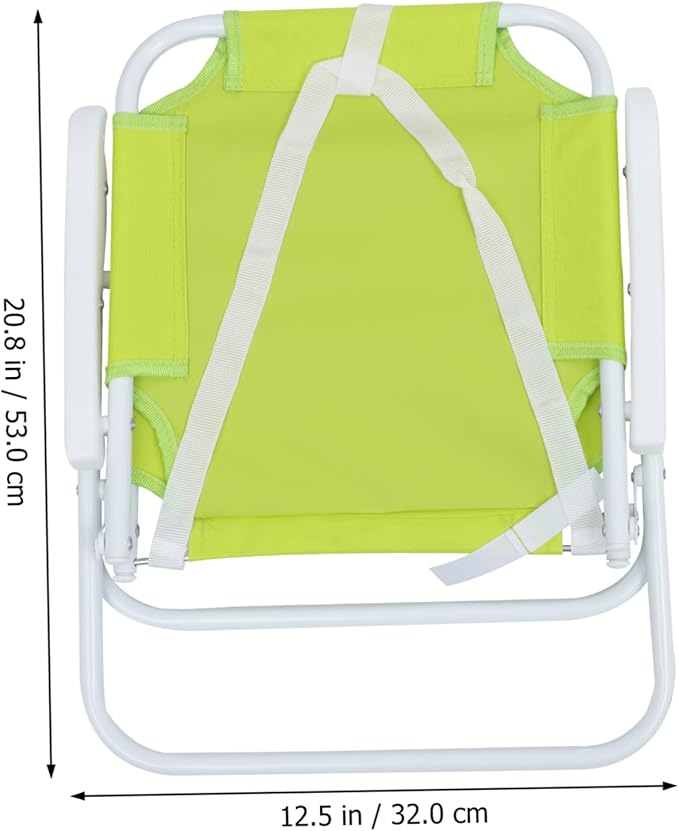 Kisangel 1set Boys and Girls Umbrella Beach Chair Lightweight Portable Sun Block Stool for Outdoor Fun for Boys and Girls Camping Beach Activities Non- Design Storage Convenience