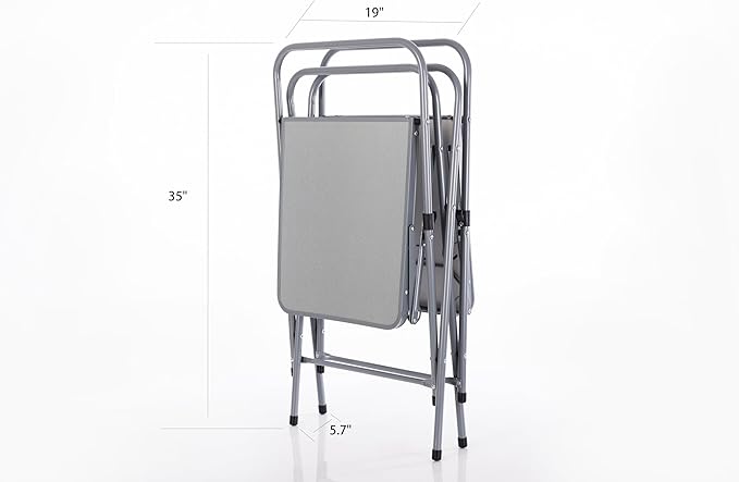 ASMOKE Foldable Grilling Table – Premium &amp Lightweight Aluminum Cooking Table for Camping Outdoor BBQ Party and RV Touring - 88lbs Capacity Comes with Carrying Bag