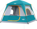 UNP 2/4/6/8 Person Tent Portable Cabin Tent Camping Tent 4-Person Easy Set Up Waterproof with Top Rainfly for Outdoor Camping/Hiking