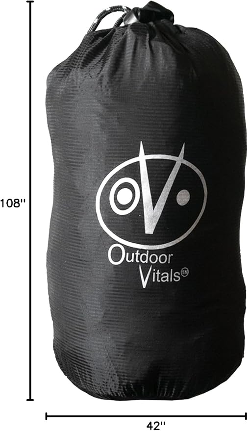 Outdoor Vitals Ultralight Hammock Bug Net with Underside and Side Splash Protecton