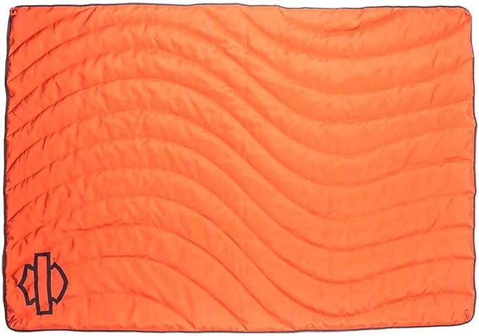 Harley-Davidson Open Bar &amp Shield Logo Outdoor Blanket w/Bag Water Resistant