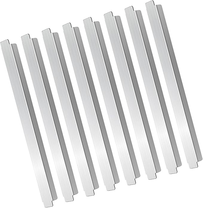 8Pcs Stainless Steel Kitchen Shelf Divider Rods Metal Food Organizers Table Pan Brackets Food Service Accessories Commercial Kitchen Adapter Rod Set