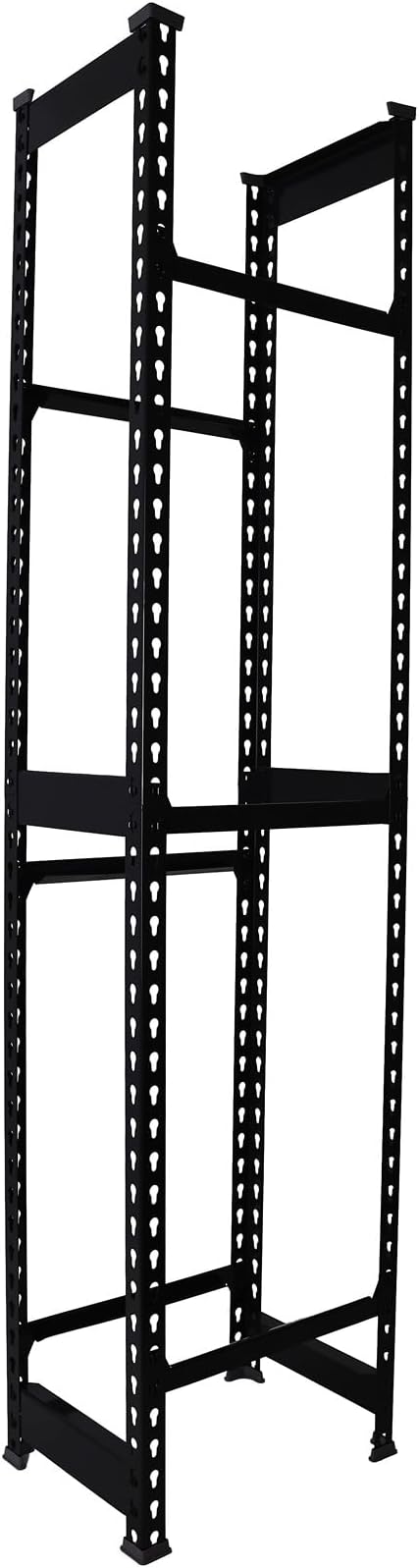 Simon Rack Drinks Crate Rack for 9 Crates 1800 x 1000 x 300 mm Anthracite Freestanding Metal Shelf for Water Crates Beer Crates or Drinks Crates for Kitchen Garage or Cellar
