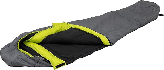 Cedar Ridge Alloy +20° Sleeping Bag - Gray/Citrus