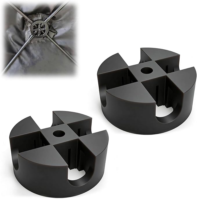 Hunting Blind Hub Replacement Compatible with Muddy Buddy Ground Blind Replacement Hub Connector for Ground Hunting Blind Pole Assembly