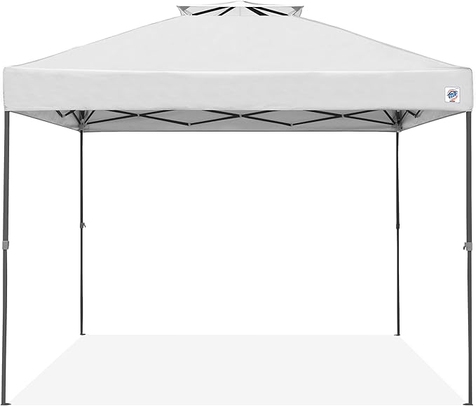 E-Z UP Patriot ONE-UP Technology Vented Shelter 10' x 10' White