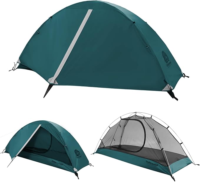 1/2 Person Backpacking Tent for Camping - Ultralight &amp Waterproof Outdoor Camping Tent Easy Set Up Compact Tent for 3 Season Lightweight Tents for Hiking by Underwood Aggregator