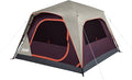 Coleman Skylodge Instant Tent with Rainfly 4/6/8 Person Family Tent Sets Up in a Minute Includes Pre-Attached Poles &amp Carry Bag Made of PFAS-Free Materials
