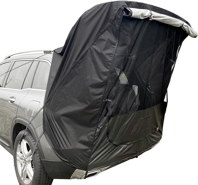 Camping Mattress Car Trunk Tent Sunshade Rainproof Tailgate Shade Awning Tent for Car SelfDriving