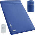 Elegear CumbreX™ Self Inflating Sleeping Pad Built-in Electric Pump 3.15 Ultra-Thick Memory Foam Camping Mattress Pad with Pillow Double Sleeping Pad for Camping R-value 9.5 Foam Camp Pad for Travel