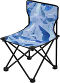 Sea Mew Portable Camping Chairs Folding Chair - Durable Oxford Fabric Lightweight Iron Frame Easy Fold Design - Ideal for Outdoor Activities Camping Fishing and Travel