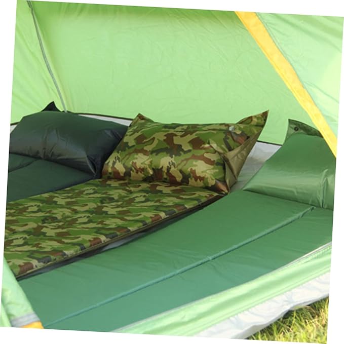 TOYANDONA Convenient Inflatable Sleeping Mat Portable Camping Pad with Ergonomic Design for Travel Hiking Beach and Outdoor Activities Lightweight Durable Camping Accessory