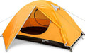 Bessport Camping Tent 1/2 Person Tent Waterproof Two Doors Backpacking Tent Easy Setup Lightweight for Outdoor Hiking Mountaineering Travel