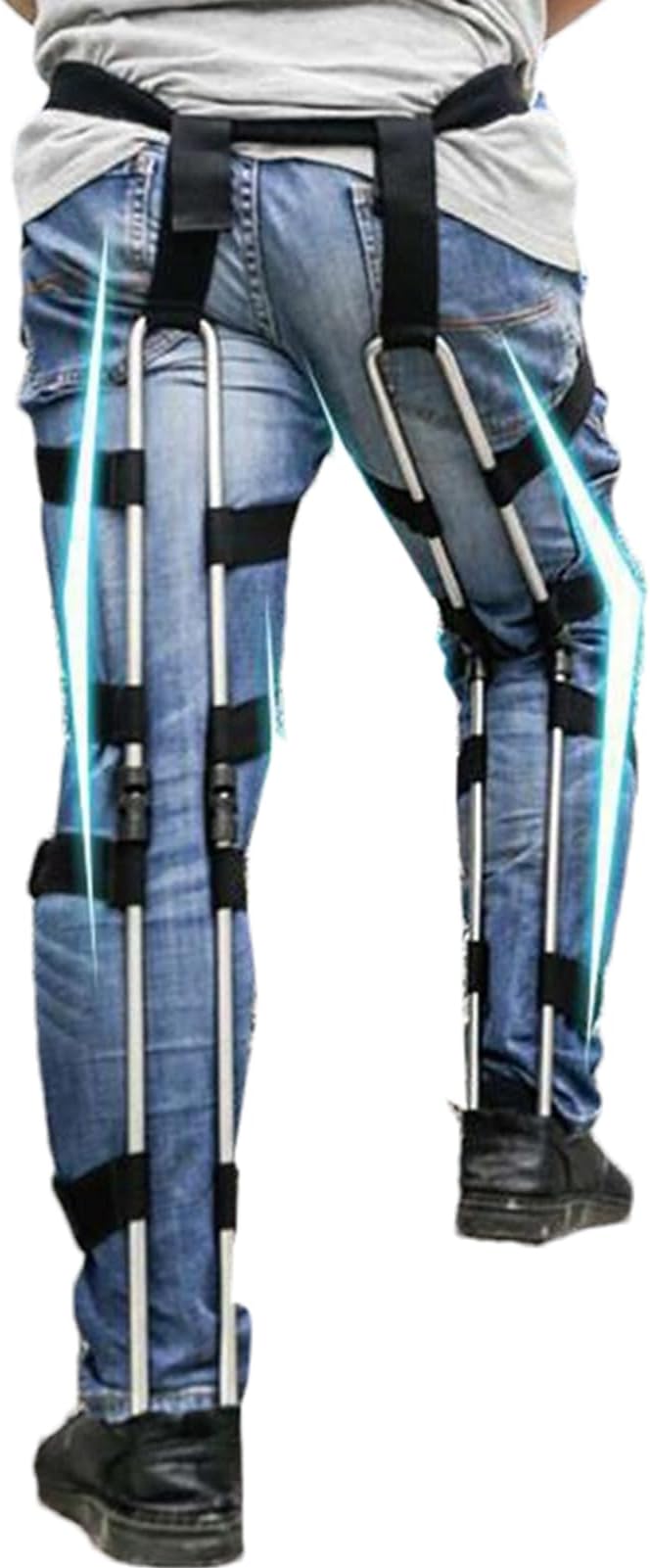 Wearable Chair - Leg Support Portable Adjustable Seat Ergonomic Design with Invisible Lightweight Construction | Fishing Adventures Subway Travel Outdoor Concerts Long Standing