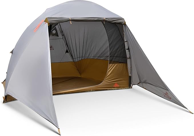 Kelty Caboose 4P Tent and Vehicle Awning Shelter Universal Attachment for Vans Trucks SUVs Standing Height Door Massive Vestibule Fully Freestanding Designed in Sunny Colorado (2023)