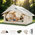 Inflatable Tents for Camping Large Inflatable Camping Tent with Hand Pump Easy Setup Tents for 2/4/6/8/10/12 People Portable Glamping Tent