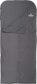 Teton Sleeping Bag Liner A Clean Sheet Set Anywhere You Go Perfect for Travel Camping and Anytime You’re Away from Home Overnight Machine Washable Travel Sheet Set for Your Sleeping Bag