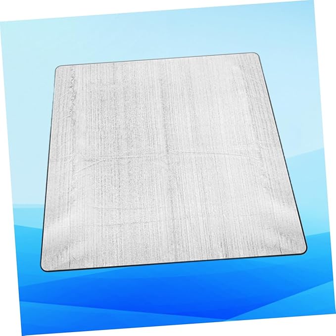 Outdoor Dampproof Camping Mat with Aluminum Film Lightweight Foldable Sleeping Mattress for Hiking Picnic Blanket Cushion Random Edge Color Random Color