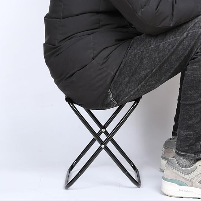 Folding Chair for Camping Collapsible Stool Ultralight Aluminum Alloy Portable