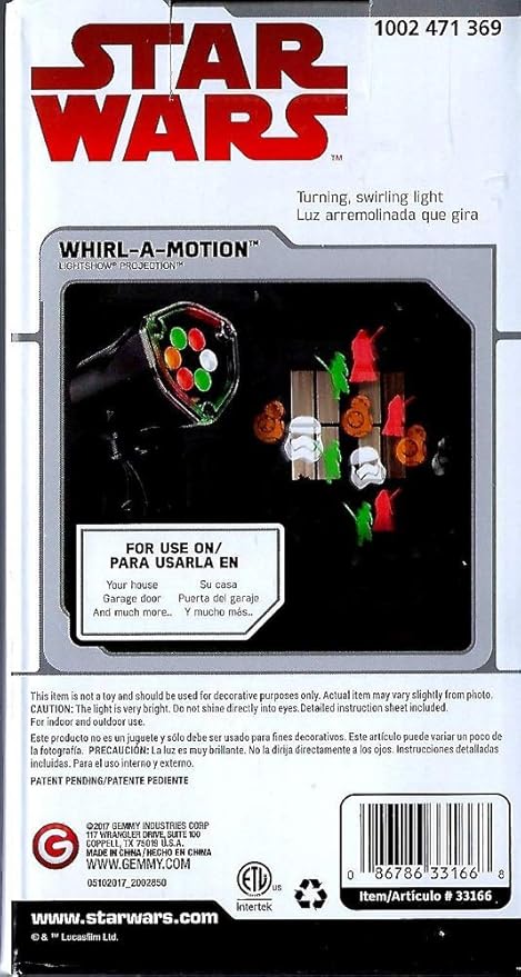 WHRL MOTN STAR WARS