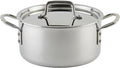 WINCO Tri-Ply Stock Pot Silver