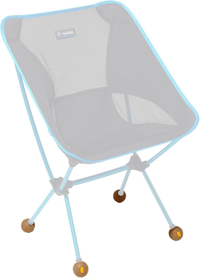 Helinox Chair Stabilizing Vibram Rubber Ball Feet (Set of 4) 45mm Coyote Tan