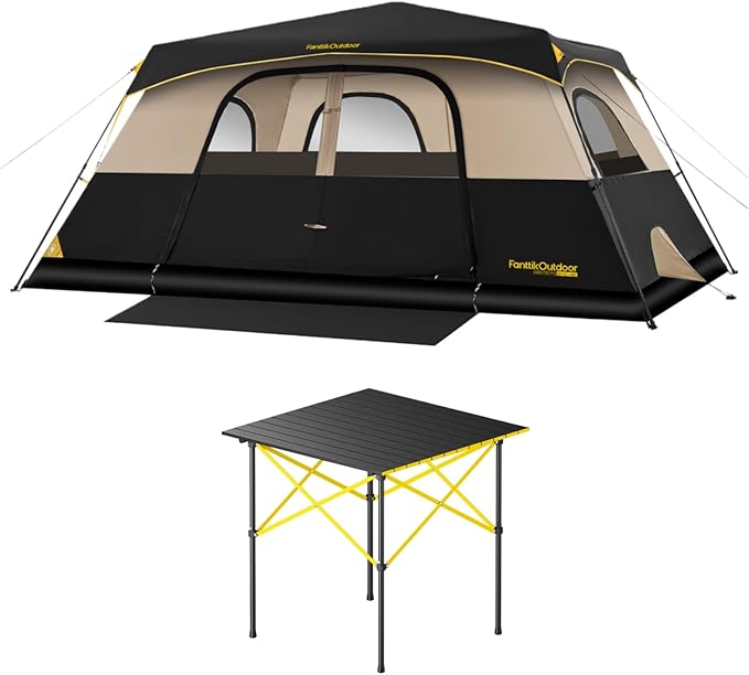 FanttikOutdoor Zeta C10 Pro Camping Tent &amp FanttikOutdoor Zeta V11 Pro Camping Table