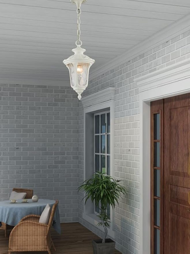 Livex Lighting 7849-07 Oxford 1-Light Outdoor Hanging Lantern Bronze