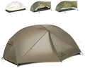Naturehike 2025 Mongar Pro/Base Camping Tent 1-3 Person Ultralight Backpacking Tent 20D Nylon 3 Season Waterproof Mongar 2 Person Hiking Tent for Backpacker Trip Solo Camping