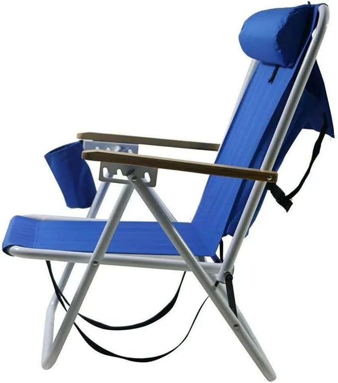 Backpack Beach Chair Folding Portable Chair Solid Construction Camping Hiking