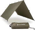 AquaQuest Defender Tarp – Heavy-Duty Waterproof (20000 mm) Seam-Taped Rain Fly for Camping Bushcraft &amp Survival