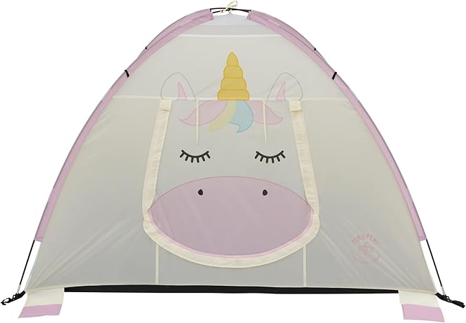 Firefly! Outdoor Gear Unicorn Kids Camping Tent 2-Person Pink and White