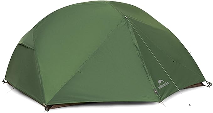 Naturehike 2025 Mongar Pro/Base Camping Tent 1-3 Person Ultralight Backpacking Tent 20D Nylon 3 Season Waterproof Mongar 2 Person Hiking Tent for Backpacker Trip Solo Camping