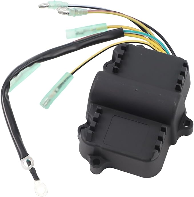 CDI Switch Box for Mercury Mariner Outboard Motor 339-7452A15 339-7452A19 339-7452A17 6HP-35HP 2-Stroke Marine Engine Ignition Control Unit ABS Blac