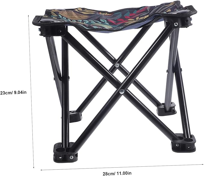 1pc Lightweight Folding Table Sketch Chair Reclining Camping Stool Comfortable for Fishing Home Travel