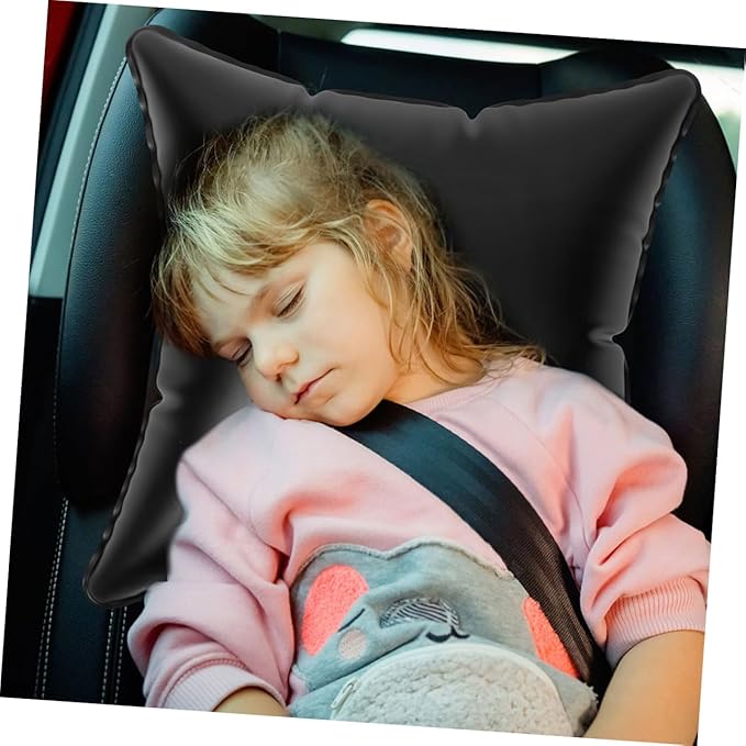 Happyyami Inflatable Camping Pillow Insert Lightweight Portable Cushion for Travel Outdoor Adventures Ergonomic Design for Living Room Bedroom Car Seats