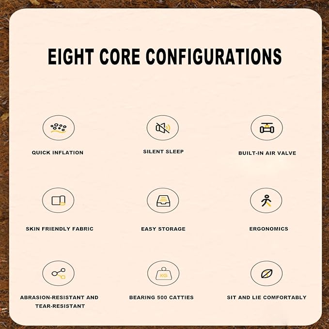 Inflatable Mattress Outdoor Inflatable Sofa Can Lie Down and Sleep Fully Automatic Inflatable Thickened Air Cushion Suitable for Outdoor Camping Camping Family