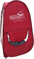 Sports Tent Fishing Pod Professional Convenient Ventilated up Pod Sports Pod for Trekking Sports Events Mountaineering Red