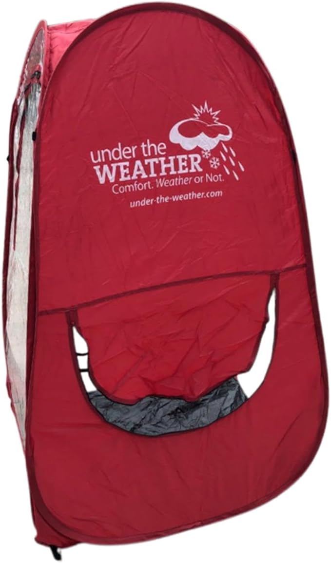 Sports Tent Fishing Pod Professional Convenient Ventilated up Pod Sports Pod for Trekking Sports Events Mountaineering Red