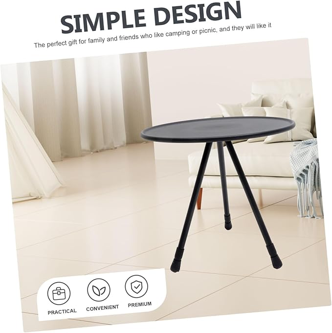 Table Portable Camping Table for Outdoor Easy Setup Compact for Hiking Barbecue and Camping