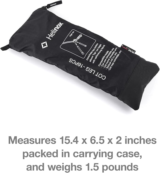 Helinox Cot Max Camping Cot Leg Extenders (Set of 16)