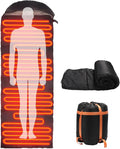 Sleeping Bags for Adults Backpacking Camping Sleeping Bag for Kids Heated Sleeping Bag for Camping Outdoor Hiking Rechargeable Lightweight Compact Camping Essentials Gear