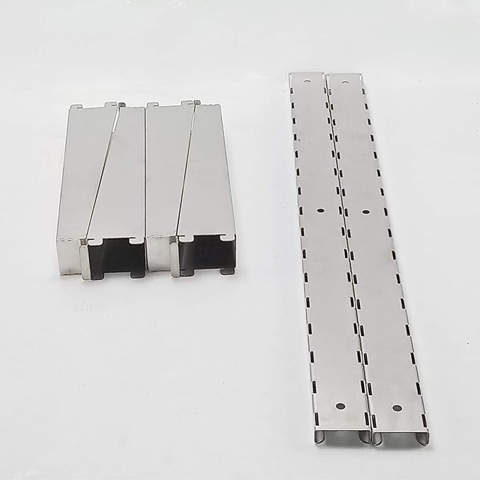 Stainless Steel Shelf 47.2 X 12.6 Commercial Floating Wall Shelf with Brackets 154Lbs Capacity Adjustable Double-Layer Metal Heavy Duty Storage Rack for Restaurant Kitchen Bar Home Hotel