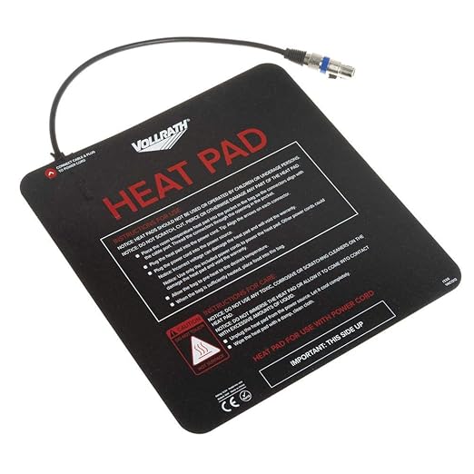 Vollrath VCBM500 Insulated Catering Bag (Includes: Removable Liner 2 Pan Separators Heating Pad) Nylon Black - 17 x 13 x 9