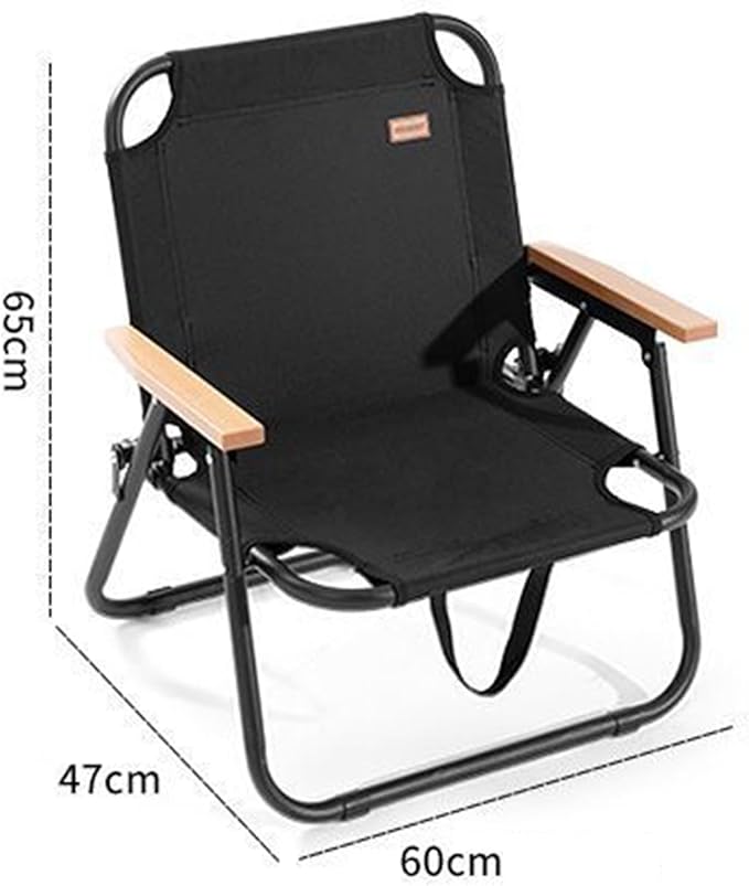 Beach Folding Chairs Lounge Chairs Outdoor Camping Travel Beach Picnic Fishing Lunch Break-Matte Large