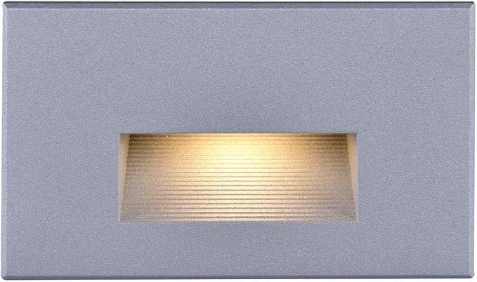 NUVO 65/412 LED Step Light Horizontal / 277 Volts Gray