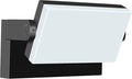 3CCT LED Outdoor Wall Lights 4800LM 360° Adjustable 3 Color Modes IP66 Waterproof Security Wall Pack Flood Lights for Garage Porch Patio Black